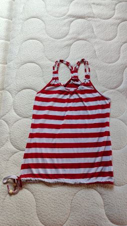 sommerliches Träger-T-Shirt, Gr. S, NEU, Set: 8 Stk.