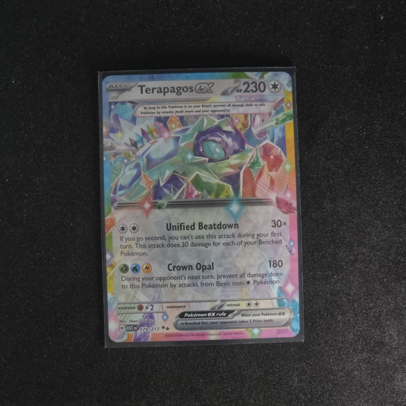 Pokémon Cartes à collectionner: Terapagos ex (ASC 179) – D'occasion à St. Gallen par CardZelo