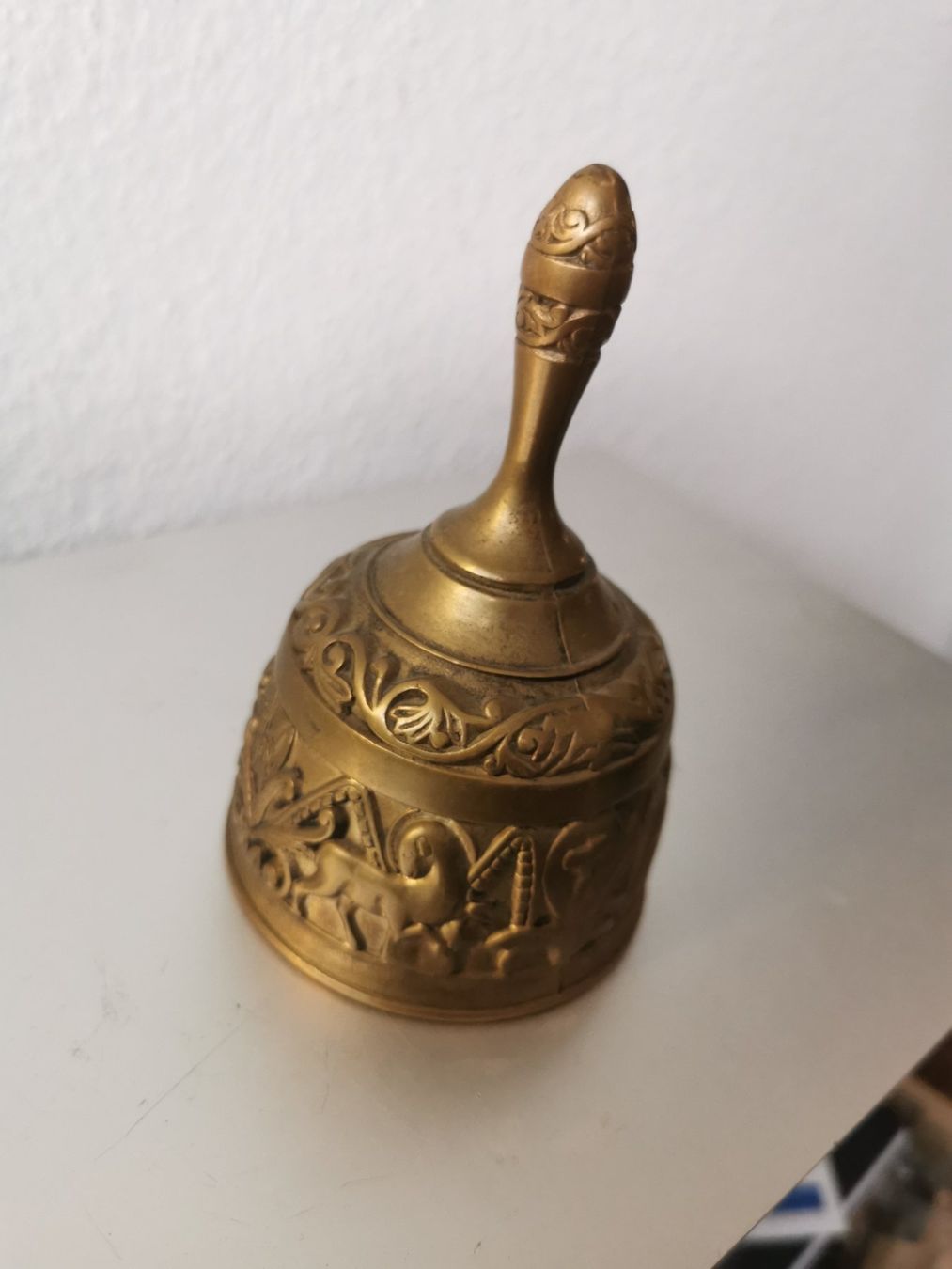 Campanacci mucche: Antike Messing Glocke, Zeromoni – Usato da Basel venduto da adler024 4
