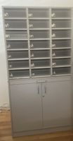 Schrank mit Postächern und Schrankfach, Grösse 92x180x40c
