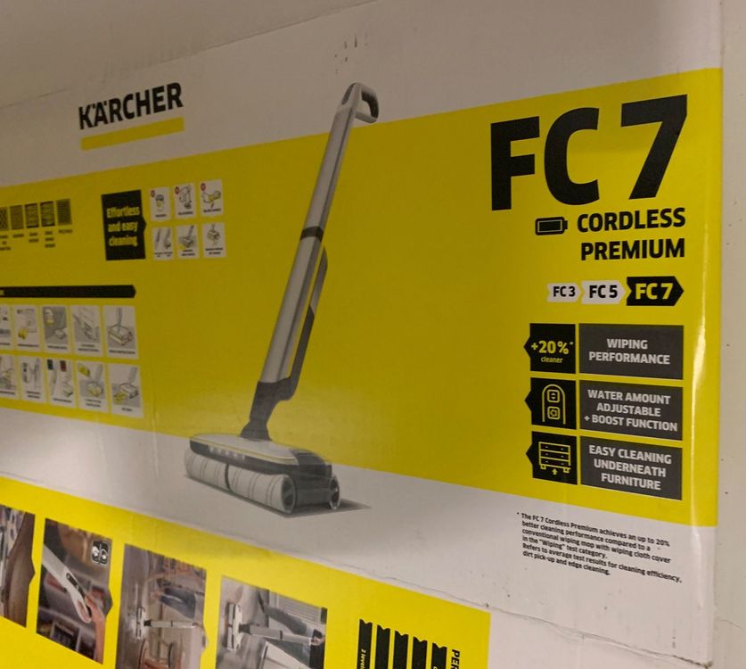 Neuwertiger Kärcher FC 7 Cordless Premium - Bodenreiniger
