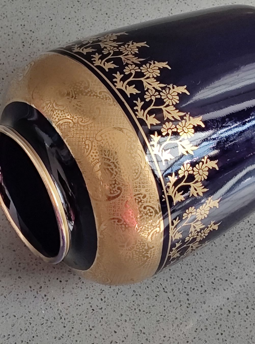 Vasi & Recipienti: DESIGN BLUMEN- Vase / THANSON VOLLKOBALT – Nuovo (secondo la descrizione) da Minusio venduto da Todesca 4