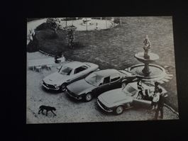 Prospekt Postkarte Iso Rivolta mit Rivolta und Grifo