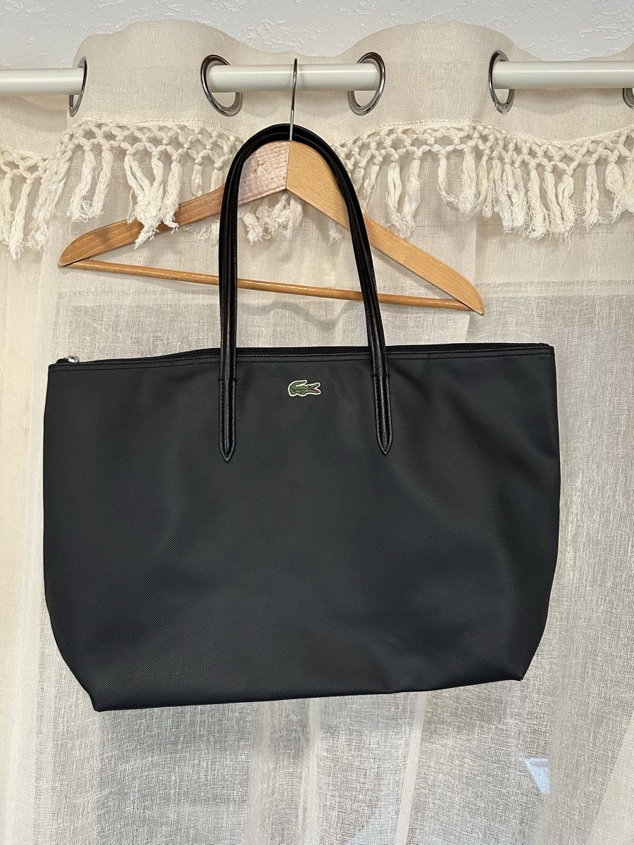 Lacoste Borse da donna: Sac cabas Lacoste noir – Usato da Corgémont venduto da Chloesellsthings