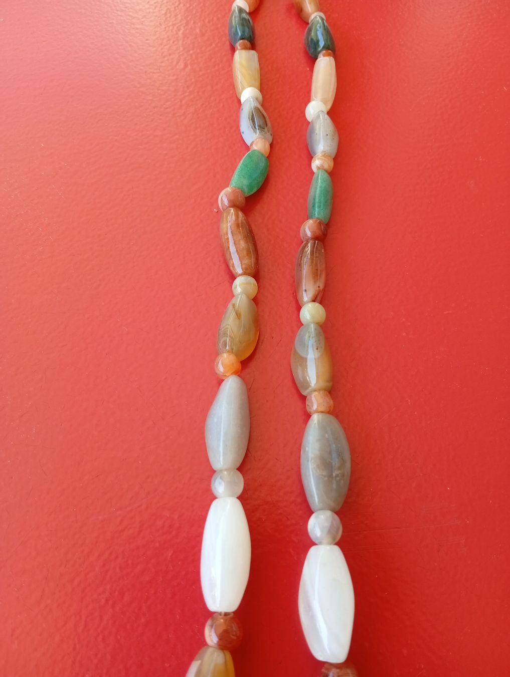Ketten: Wunderschöne Bettelstein Kette Achat, Karneol Quarz Hämatit. – Gebraucht aus Engelburg von CH.Me 2
