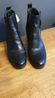 Damen Stiefeletten aus Echtleder schwarz Grösse 39 neu!