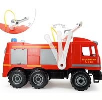 GIGA TRUCKS Feuerwehrauto mit Wasserspritze, 64 x 27 cm