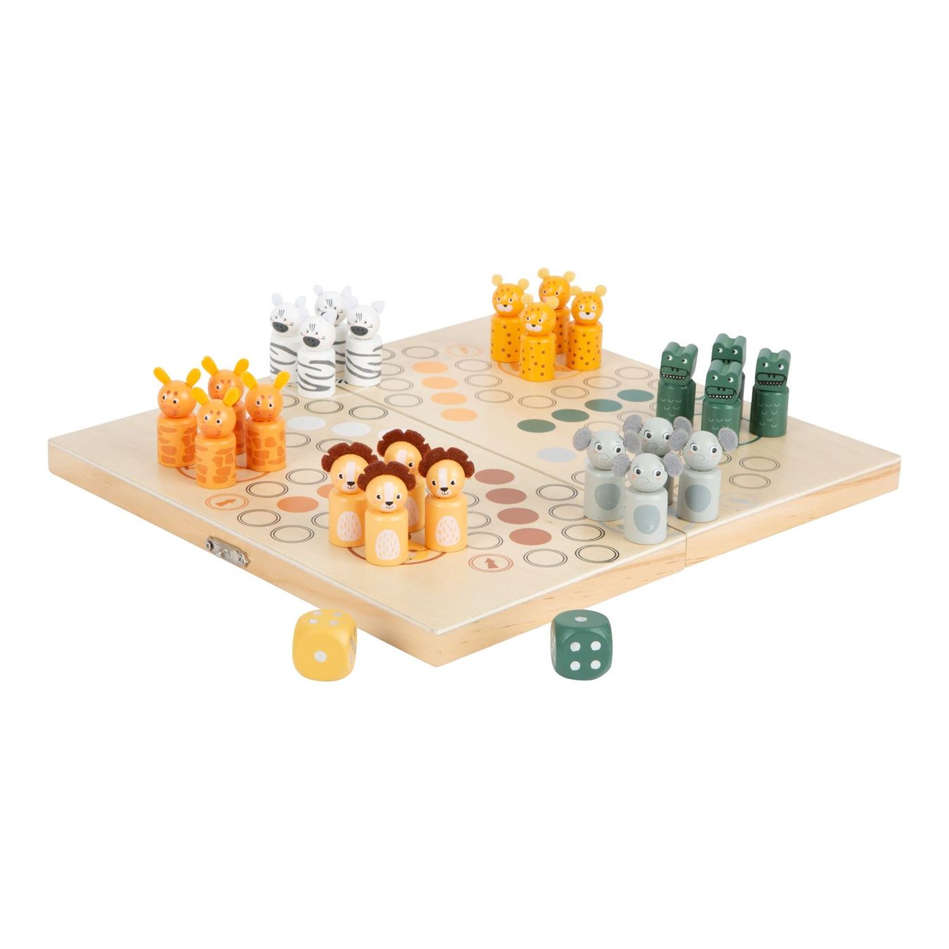 Giochi: Ludo - 6 Spieler Eile mit Weile "Safari" – Nuovo e nell'imballaggio originale da Wettingen venduto da Swala