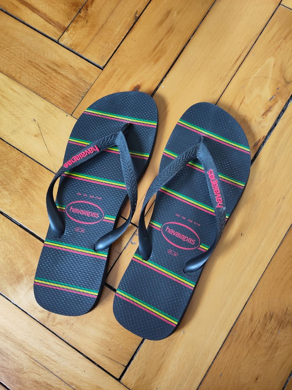 Scarpe da uomo: Flip Flops "Reggae" von havaianas GR 45/46 – Usato da Zürich venduto da Wilander75