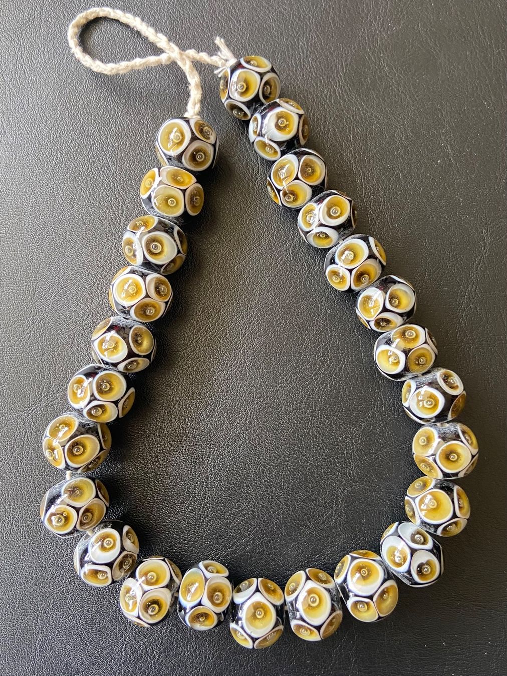 Taschen für Damen: Wunderschöne Lampwork Halskette – Neu (gemäss Beschreibung) aus Zuerich von Perlen-Decor 1