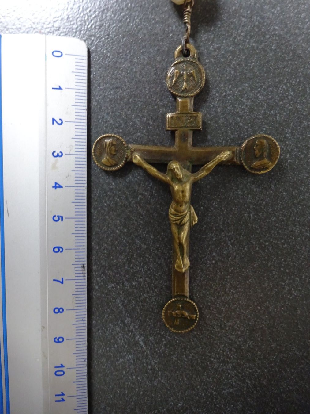 Altri gioielli: Antiker Rosenkranz Perlmutt / Pilger – Usato da Esslingen venduto da FetteSchnecke 7