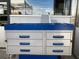 Sortimo Fahrzeugeinrichtung Würth SGS Bott Regal Schubladen