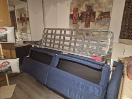 Notbett VORFÜHRMODELLvon Hand klappbar Visco swiss  Matratze