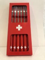 Fourchettes à fondue souvenir Suisse