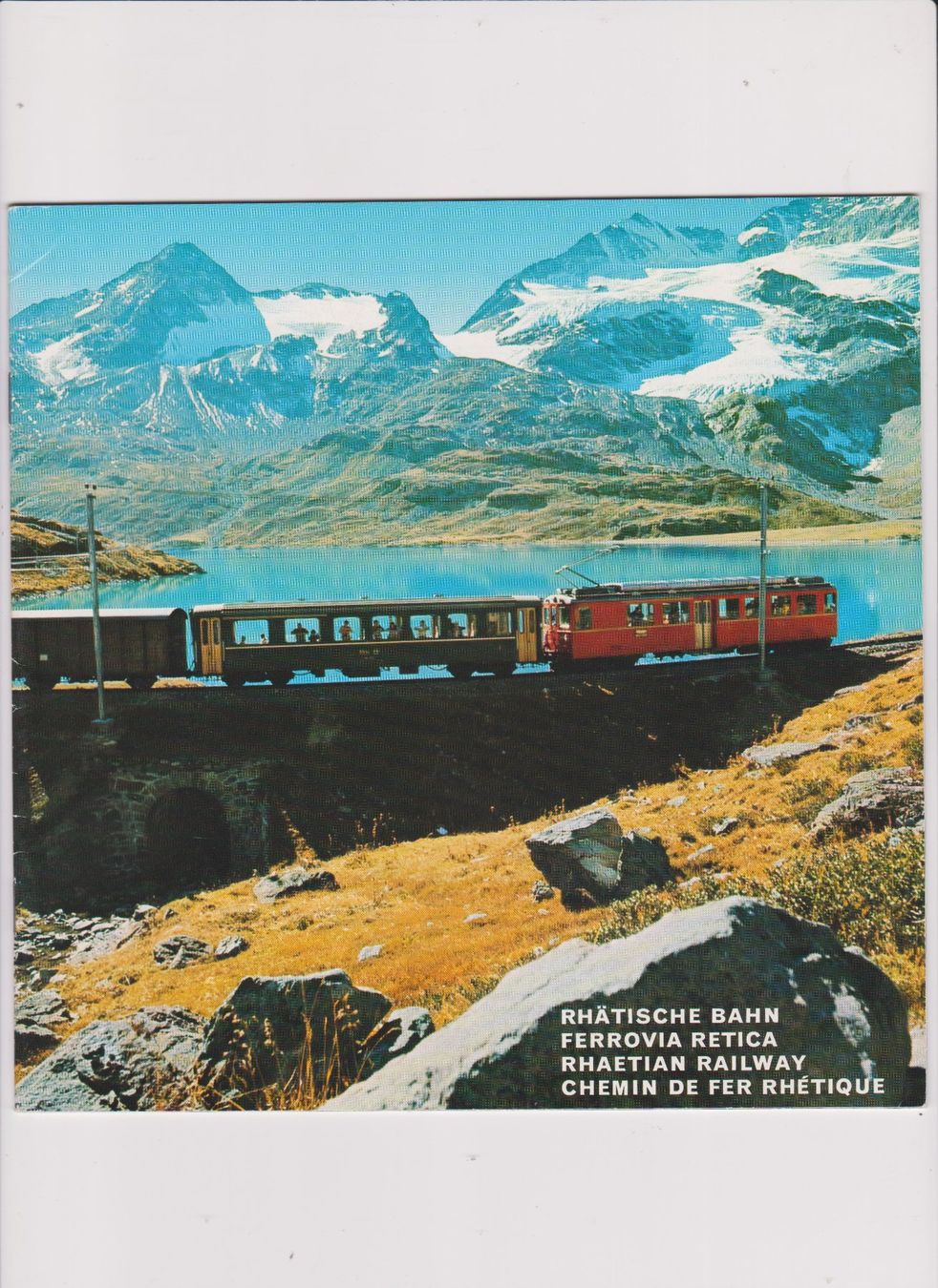 Riviste & Magazine: Plaquette Train - Bahn - Rhétique - Rhätische Bahn – Usato da Bex venduto da Canouille