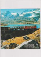 Plaquette Train - Bahn - Rhétique - Rhätische Bahn