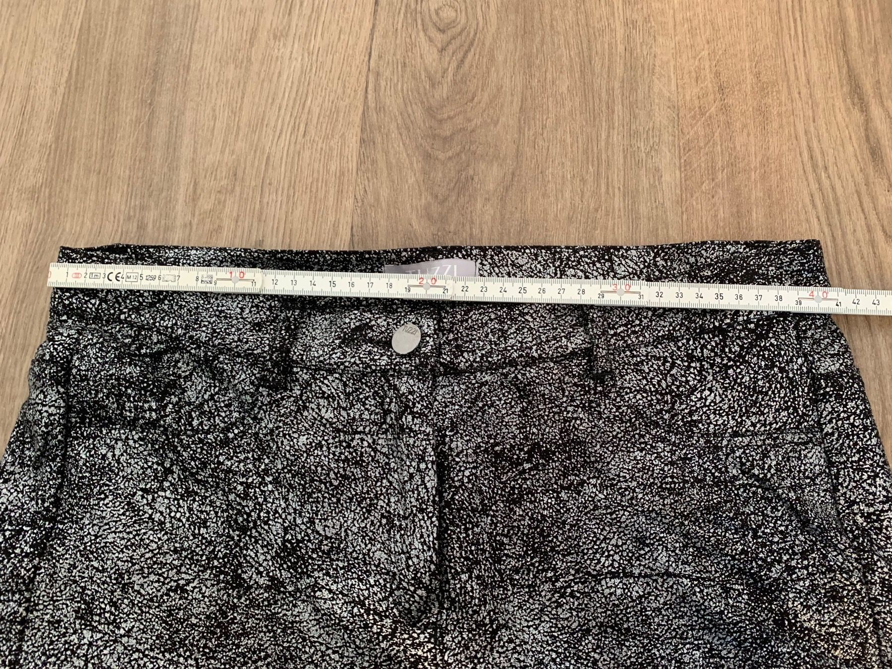 Hosen: Tuzzi Stoffhose Hose silber Glitzer Gr. 40 / M – Gebraucht aus Fislisbach von KolibriSecondhand 7