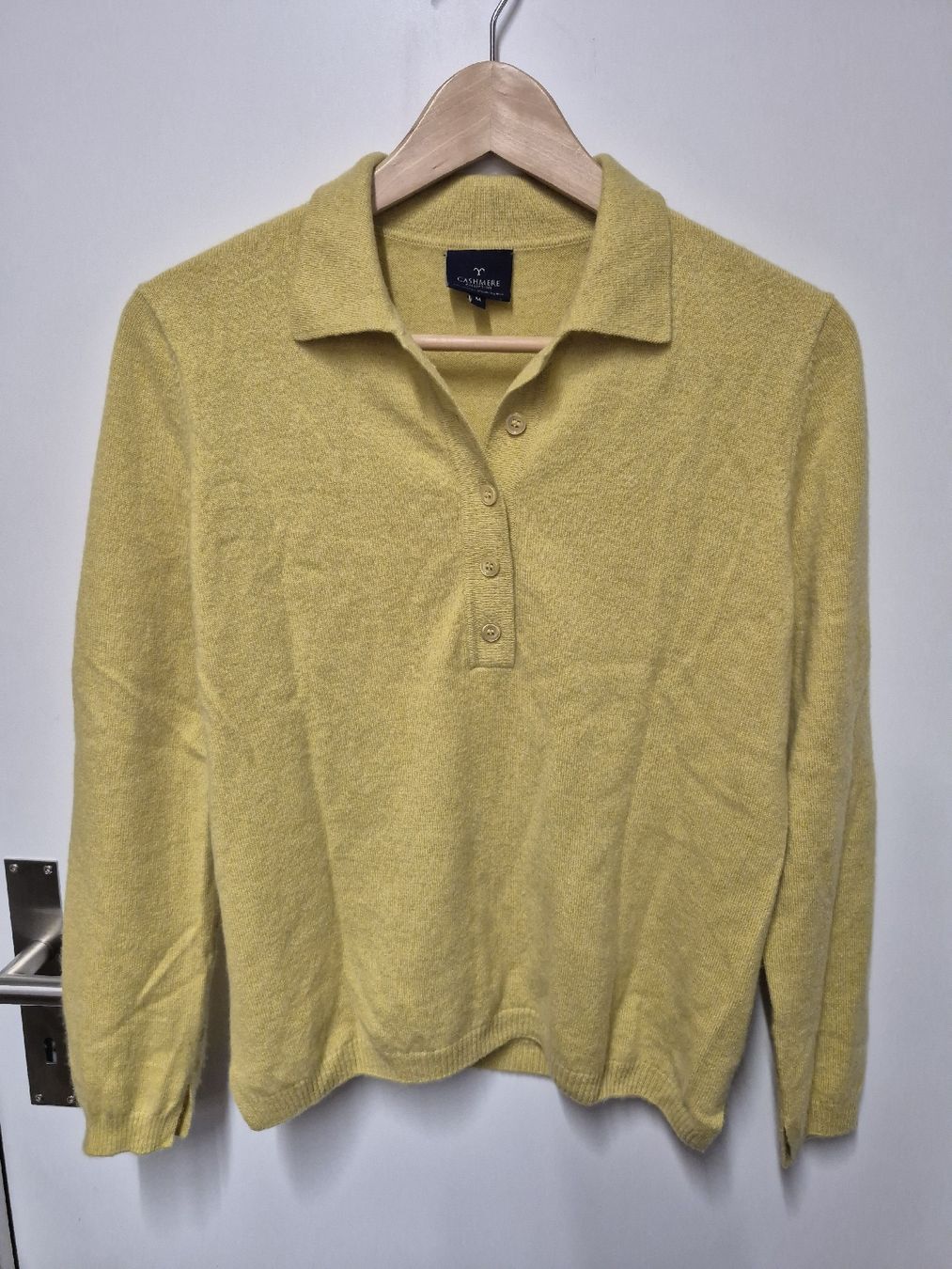 Maglioni & Felpe: Cashmere Collection Pullover Gr.M Kashmir/Merinowolle gelb – Usato da Merligen venduto da muss_haben 2