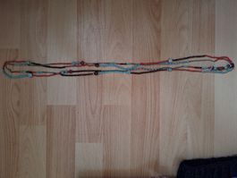 Boho Halskette, Mehrreihig, verspielt