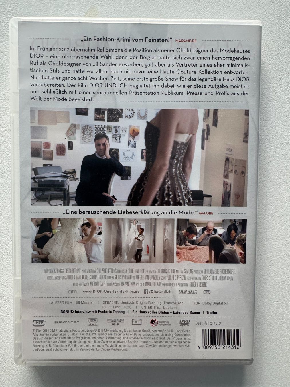 Tutti i DVDs: Dior und ich - Atemberaubend – Usato da Basel venduto da Kornblumen 1
