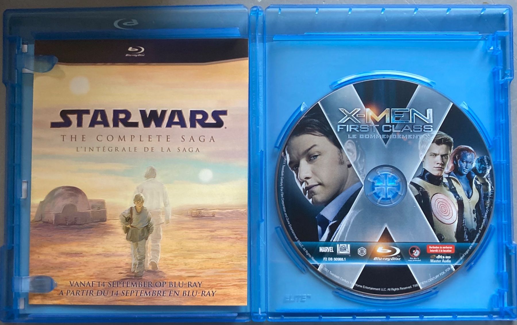 Alle DVDs: X-MEN:  FIRST CLASS (LIMITED EDITION : BLU-RAY + DVD) – Gebraucht aus Poliez-Pittet von Newtown-Records 4