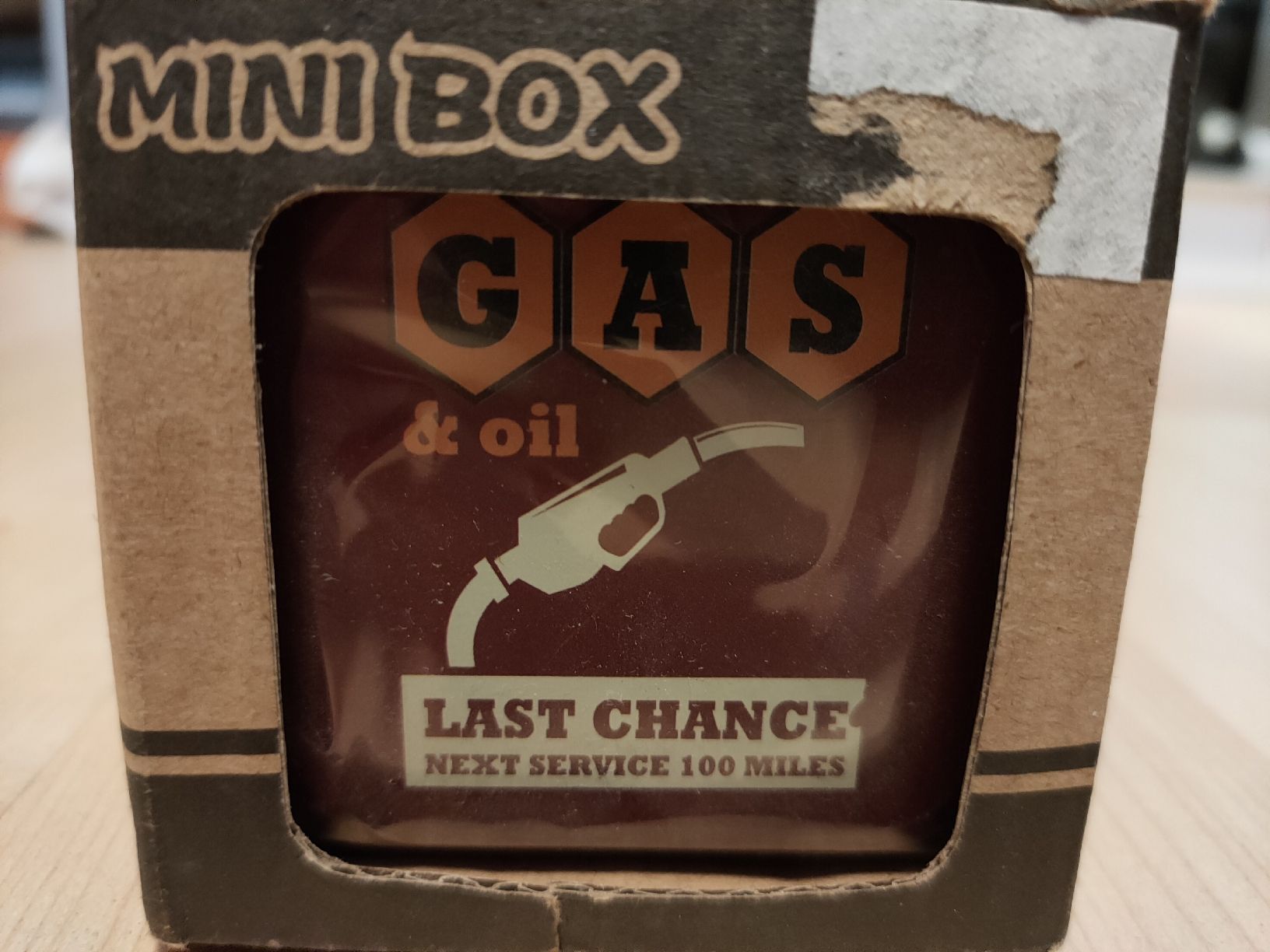 Portacenere: Mini Ashtrays Box - Gas & Oil - New – Nuovo e nell'imballaggio originale da Zürich venduto da XXZHXX