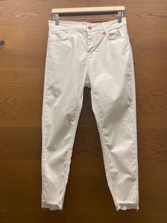 Pantaloni motivi Bianchi 42; 97%cotone
