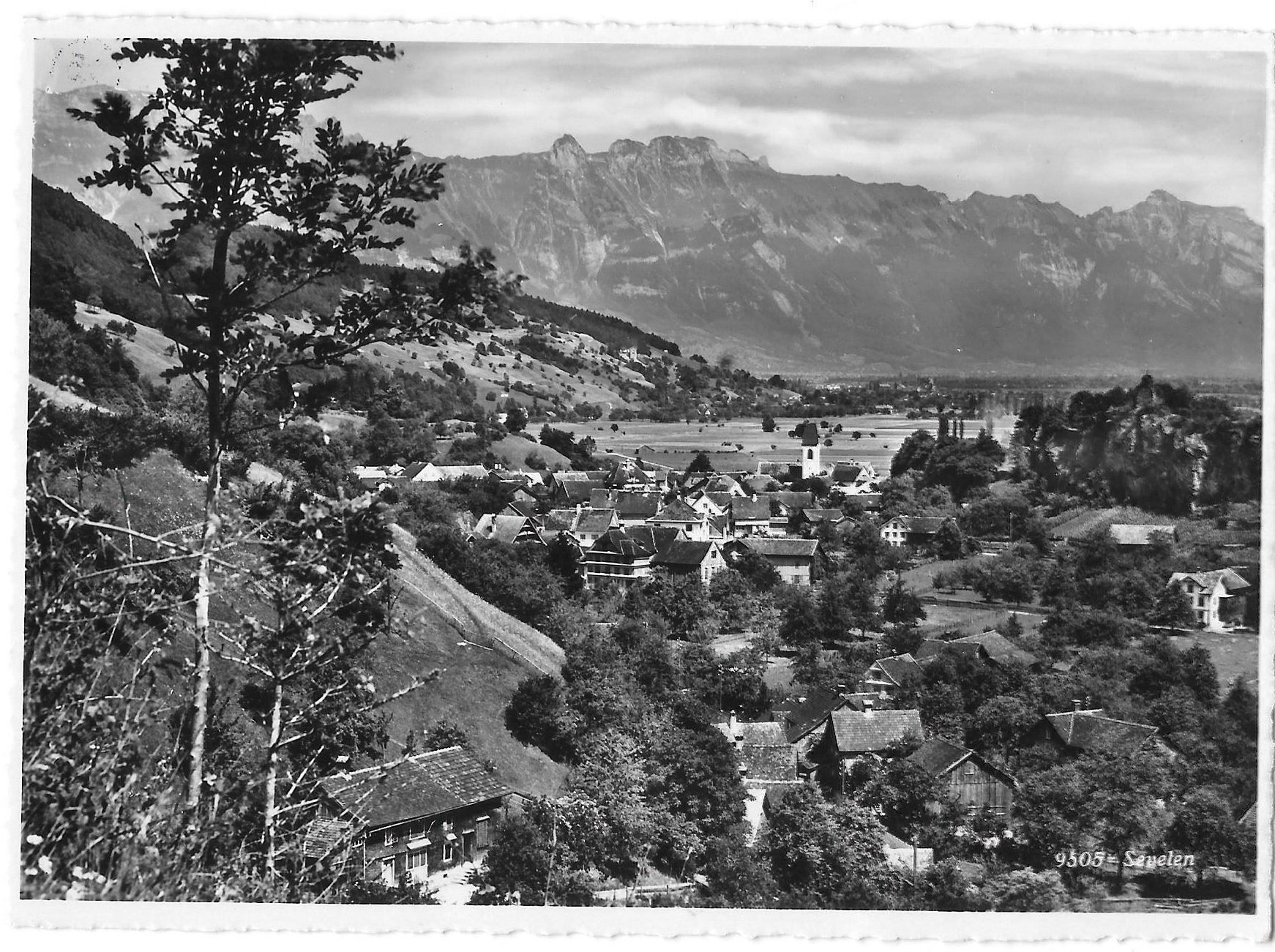 Cartoline postali: Sevelen Dorfansicht – Usato da Olten venduto da clotaldi