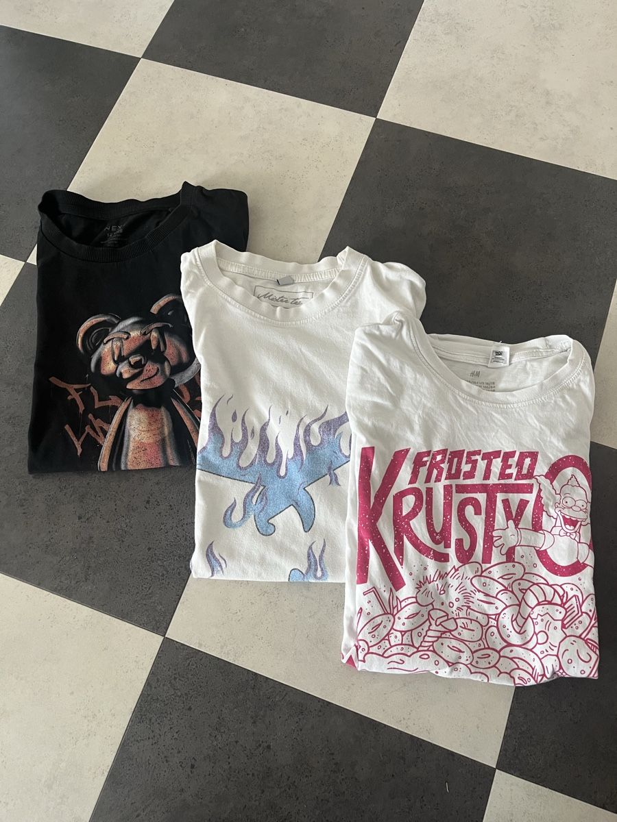 Hemden, T-Shirts & Polos: 3 T-Shirts Grösse 158/164 – Gebraucht aus Luzern von Boudin03