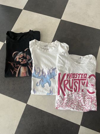 3 T-Shirts Grösse 158/164