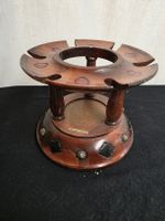 Holz Pfeifenständer/Ablage, antik, Rarität, Musikdose