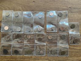 Kanadische Cent Münzen Sammlung viele Jahrgänge/ Spezialausg