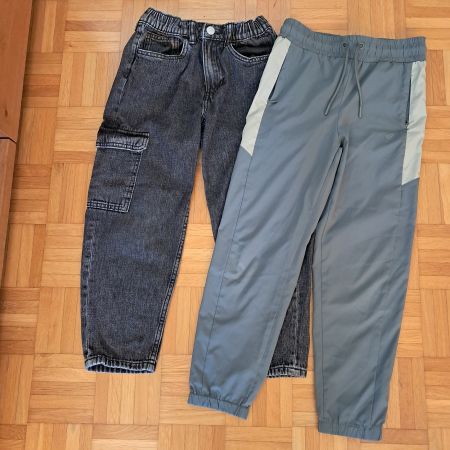 Kleider Set: Jeans- und Sport-Hose, Jungen, Gr. 128
