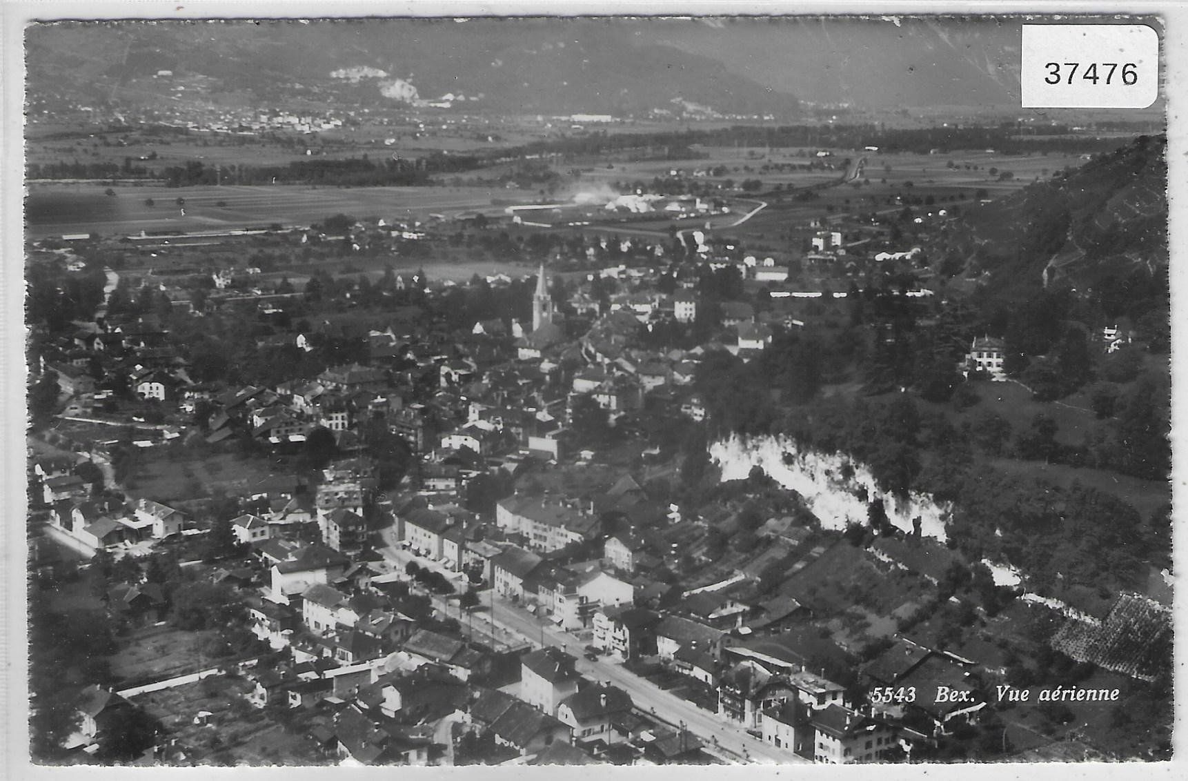 Cartoline postali: Bex - Vue aerienne Flugaufnahme – Usato da Ettingen venduto da Kartenplanet