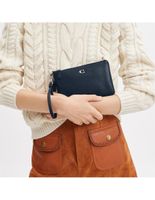 Coach Navy Wristlet