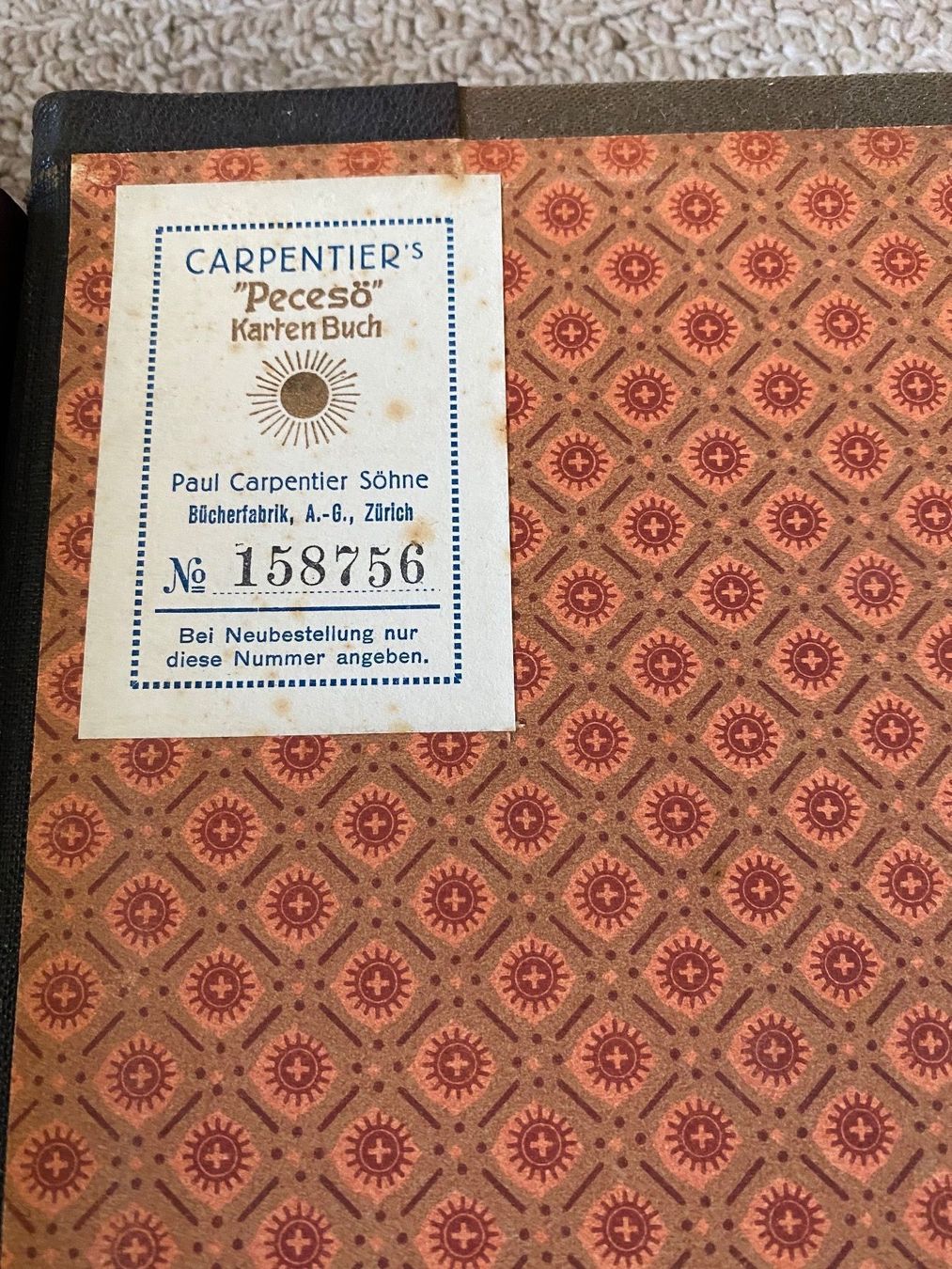 Libri: Handgeschriebenes Lehrbuch der Seidenwebschule 1926 – Usato da Zürich venduto da 2013tg 9