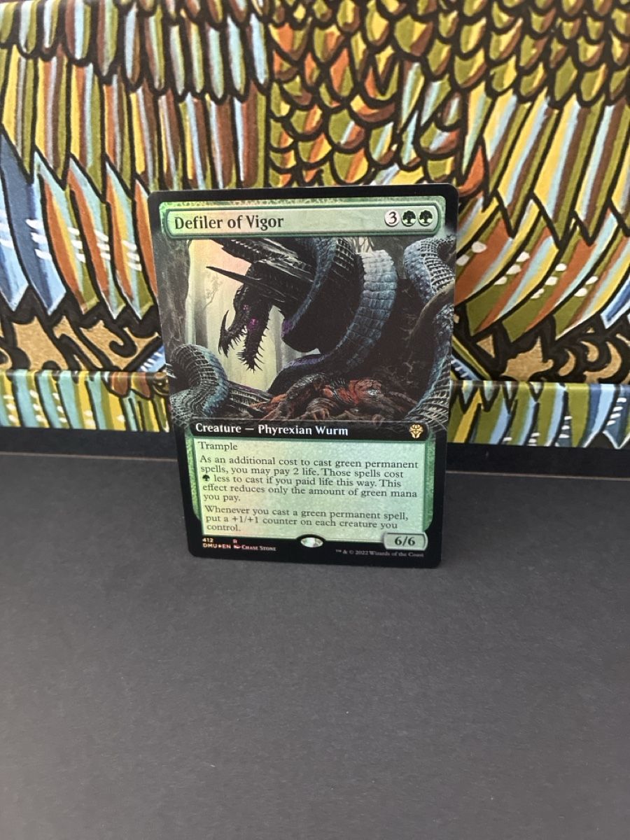 Karten: MTG: Defiler of Vigor - Phyrexia: All Will Be One  FOIL – Neu (gemäss Beschreibung) aus Oberkirch LU von edw_885b