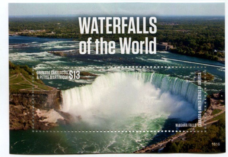 Tous les timbres: Block "Niagarafälle". Grenada – Neuf avec emballage d'origine à Basel par Butsch5