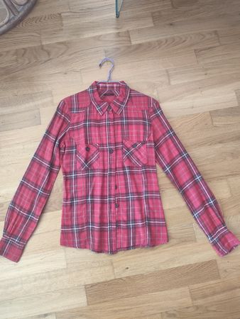Chemise à carreaux ikks état acceptable taille XS 
