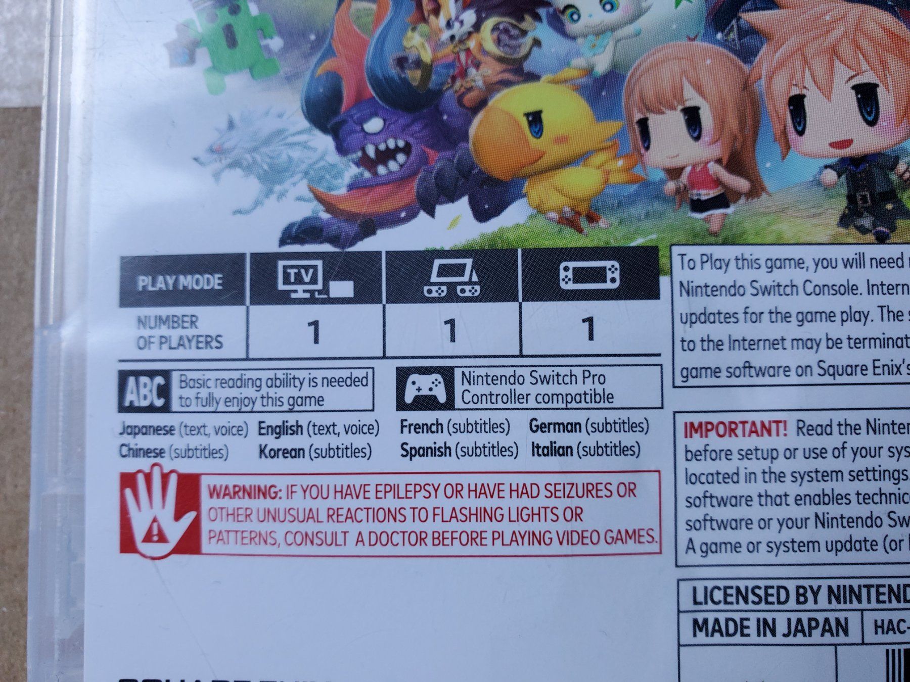 Nintendo Spiele: World of Final Fantasy Maxima - Nintendo Switch – Gebraucht aus Sion von Audrey2780 3