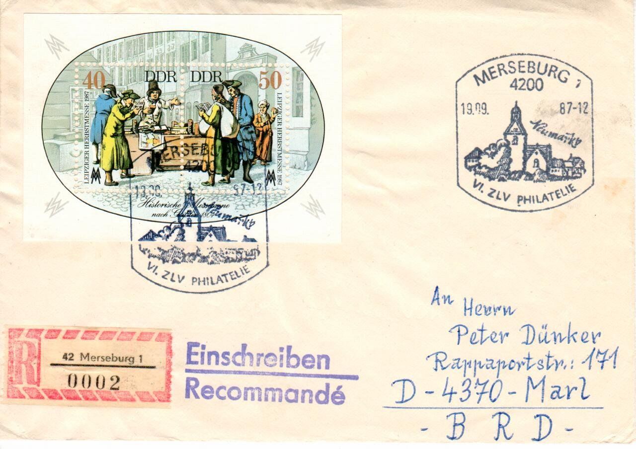 Tous les timbres: DDR Brief – D'occasion à Wolhusen par Curver9