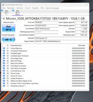 Micron 3500 NVMe M.2 SSD mit 1 TB (PCIe 4.0, 7000 MB/s) - To