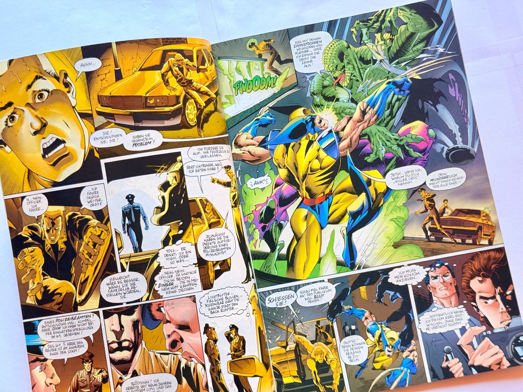 Fumetti: DC gegen Marvel Comics: 9 Hefte / Der Kampf des Jahrhunderts – Nuovo (secondo la descrizione) da Zuerich venduto da SonderArt-Wertgut 3