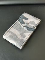 Uhrenetui Bosphorus Leather Camouflage Grau