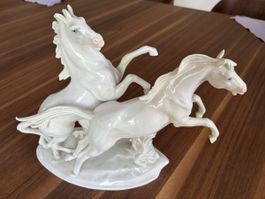 Chevaux en porcelaine