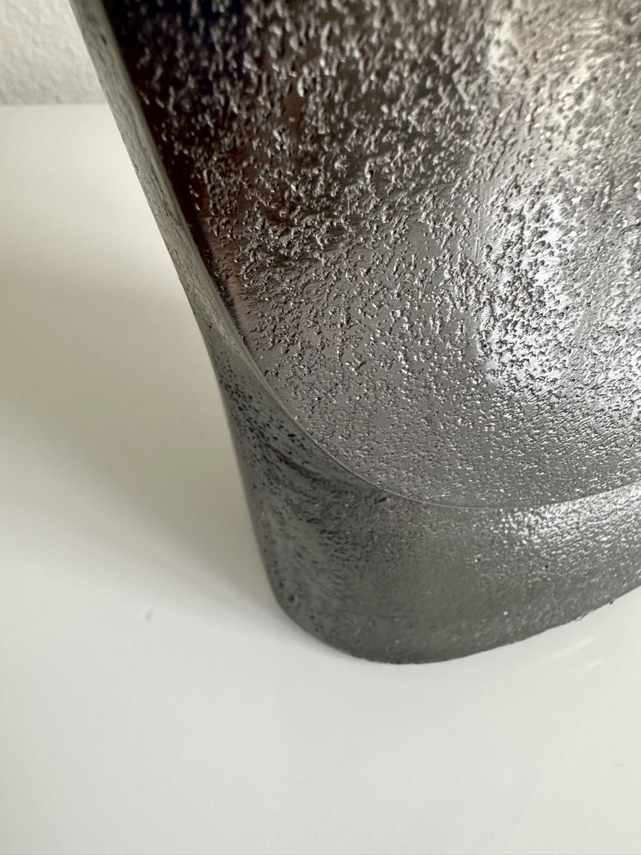 Vasen & Gefässe: Deko-Vase / Skulptur in Metalloptik – Neu (gemäss Beschreibung) aus Bern von Fraeuleinhonig 4