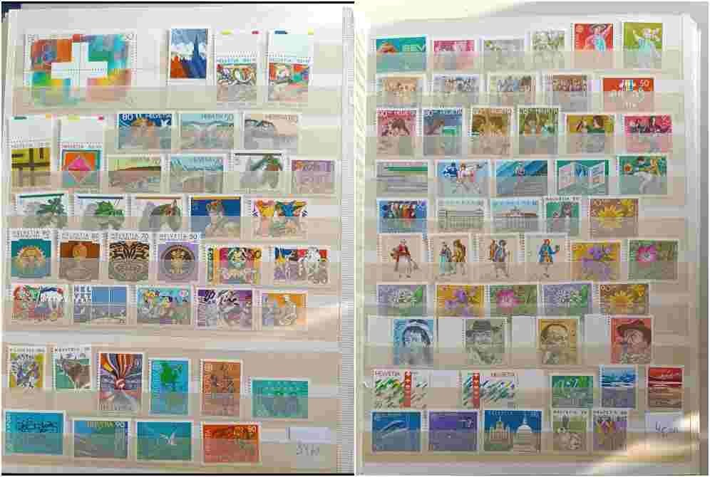 Alle Briefmarken: Briefmarken Schweiz, Nominalwert  375 Chf. – Neu (gemäss Beschreibung) aus Bern von aronari