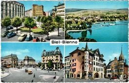 BIEL-BIENNE - Generalansicht ca. 1960 (BE)