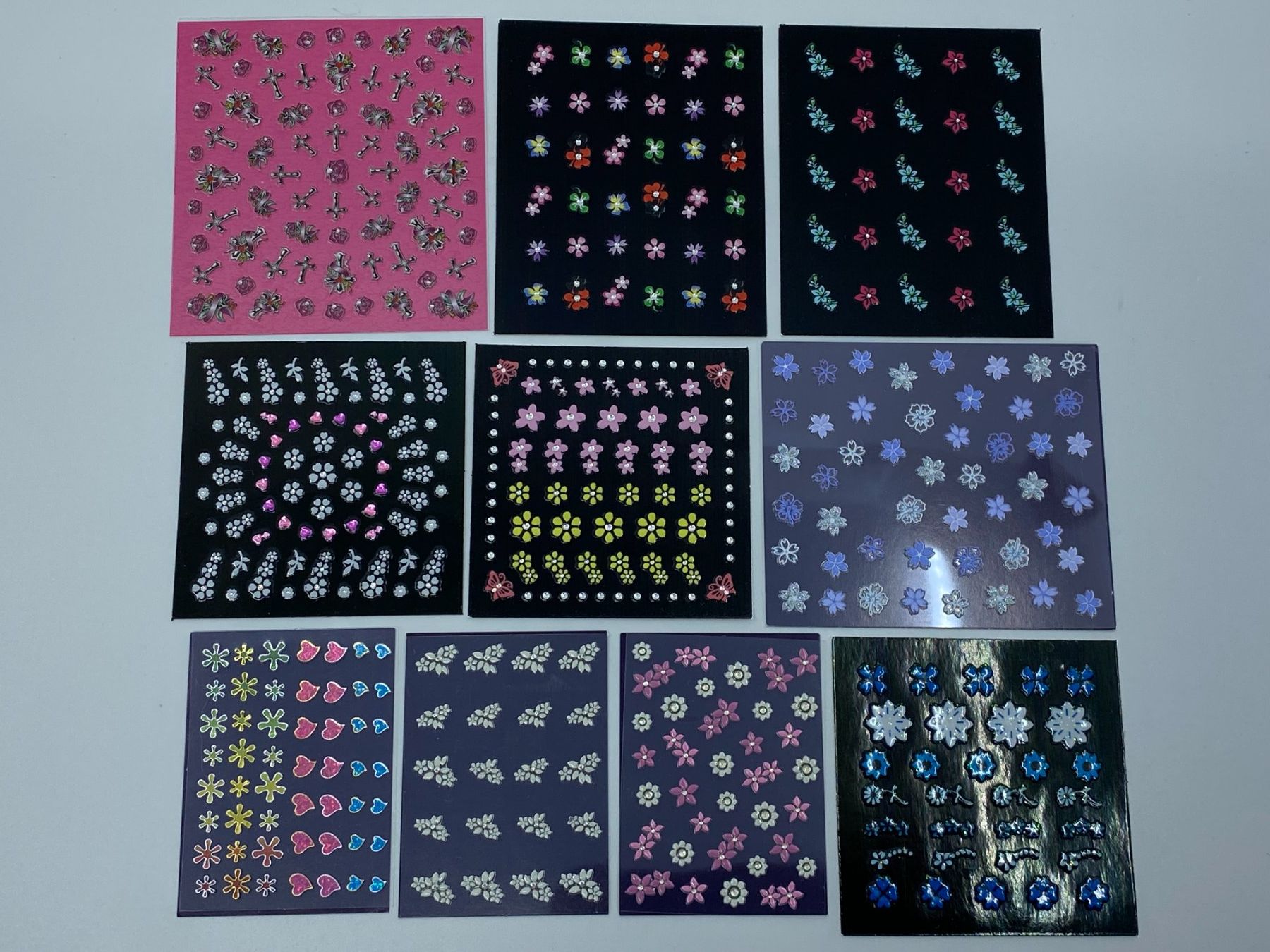 Unghie finte: Profi Nail Art Sticker Set 27 – Nuovo (secondo la descrizione) da Langwiesen venduto da rtWebshop