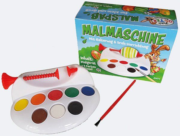 Tutte le decorazioni: Osterei-Mal-Maschine XL im Farbkarton – Nuovo e nell'imballaggio originale da Oensingen venduto da Liquidations-Shop